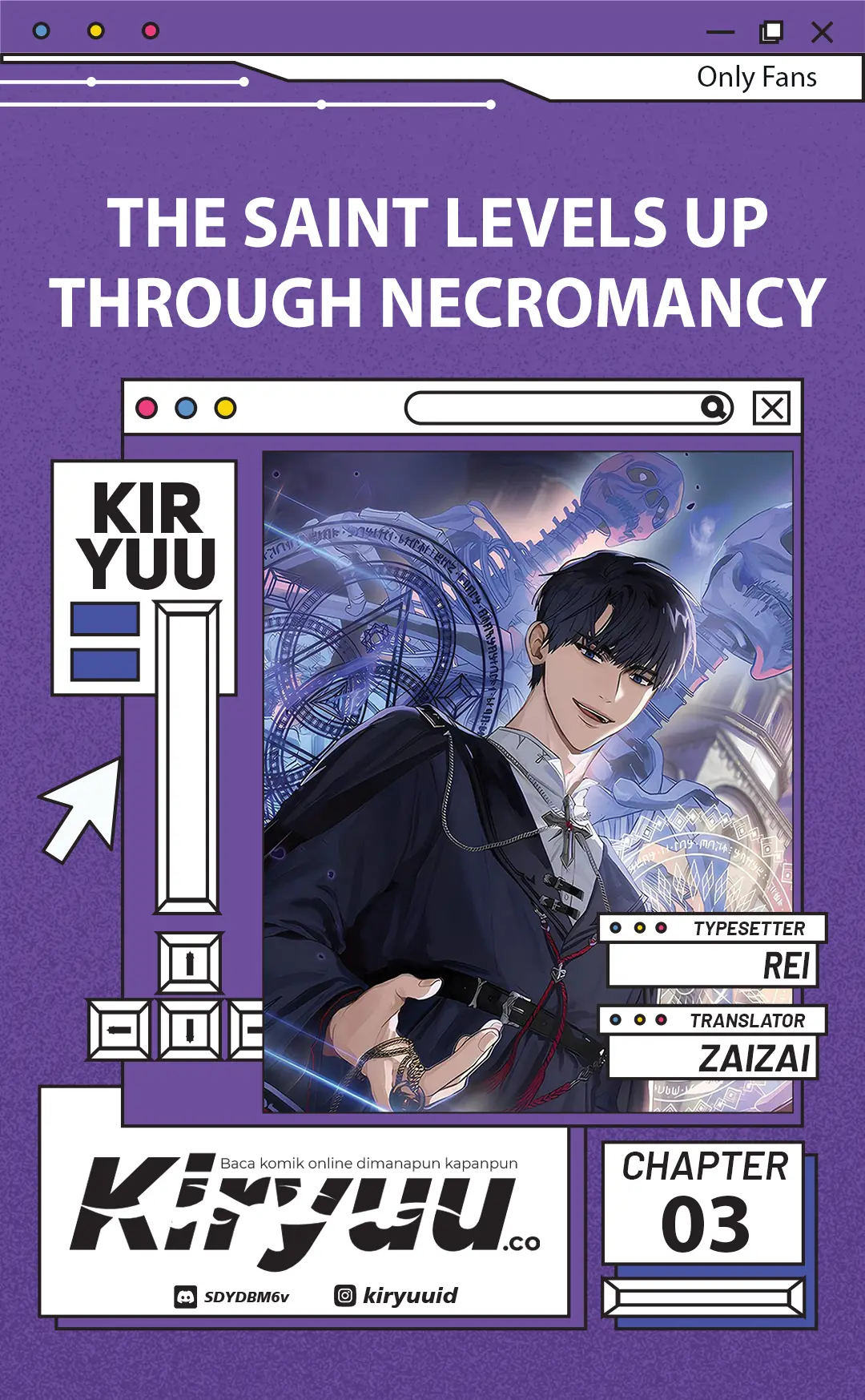 The Saint Levels Up Through Necromancy Chapter 3 - halaman 1