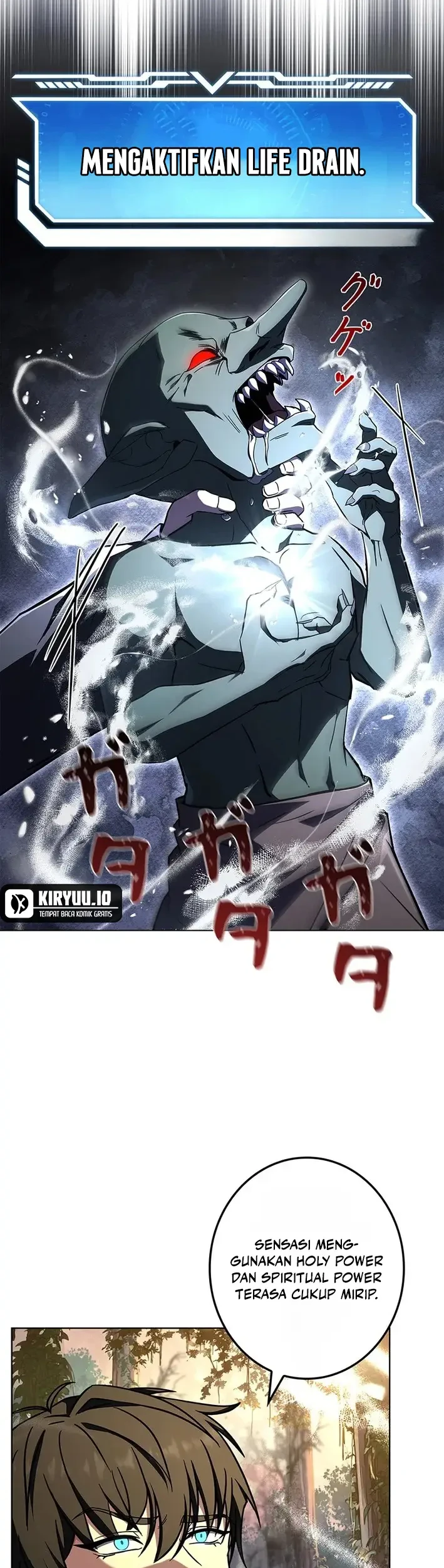 The Saint Levels Up Through Necromancy Chapter 3 - halaman 19