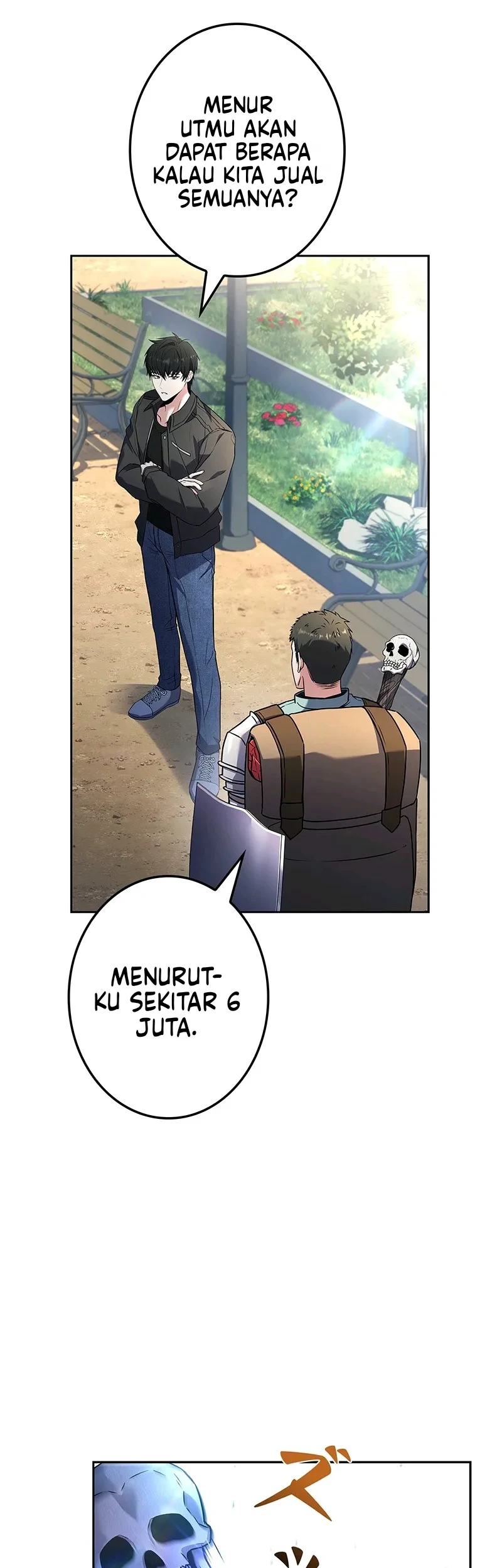 The Saint Levels Up Through Necromancy Chapter 5 - halaman 28