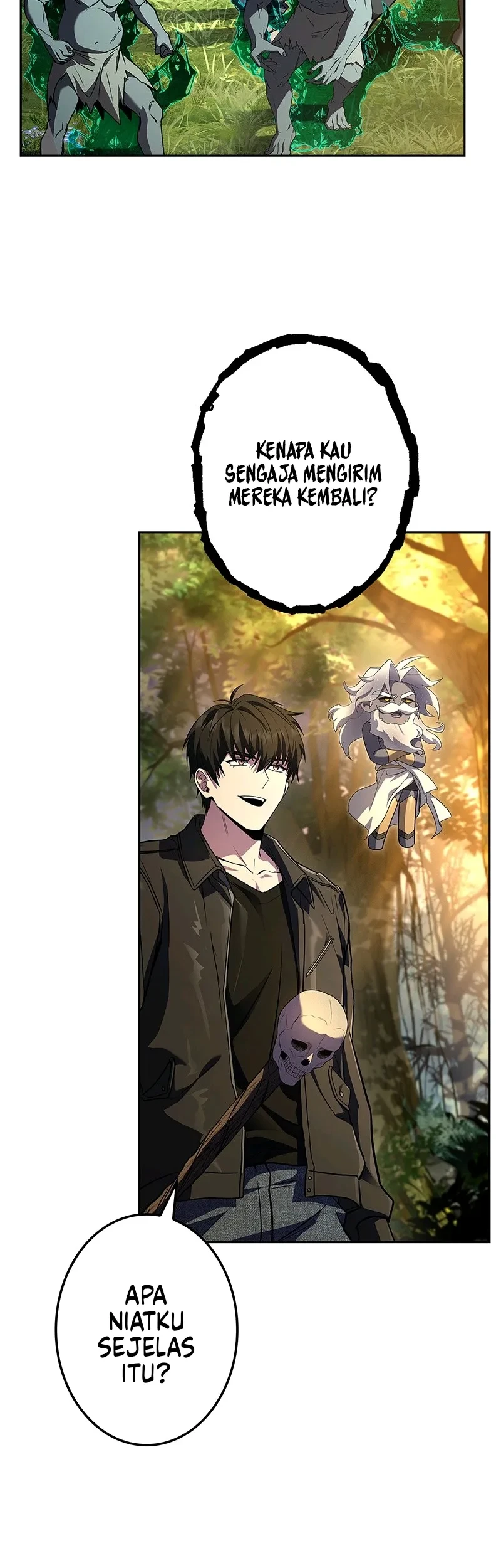 The Saint Levels Up Through Necromancy Chapter 5 - halaman 45
