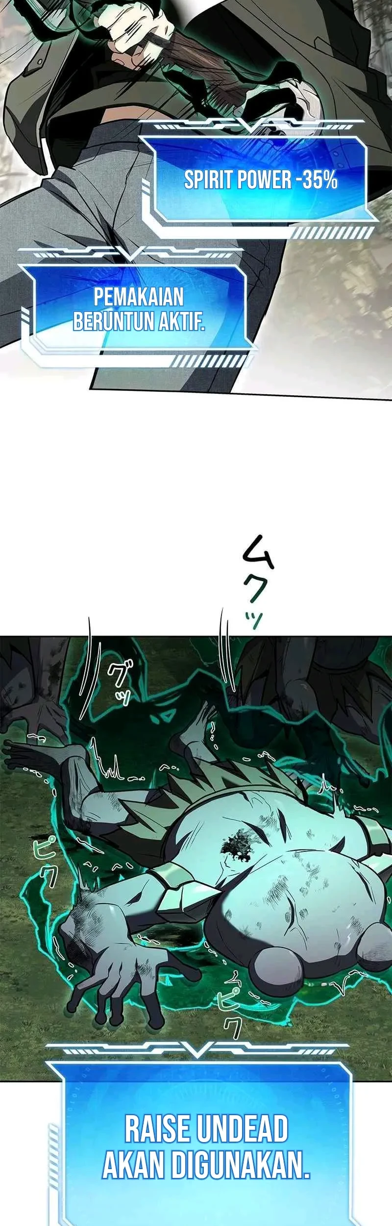 The Saint Levels Up Through Necromancy Chapter 5 - halaman 66