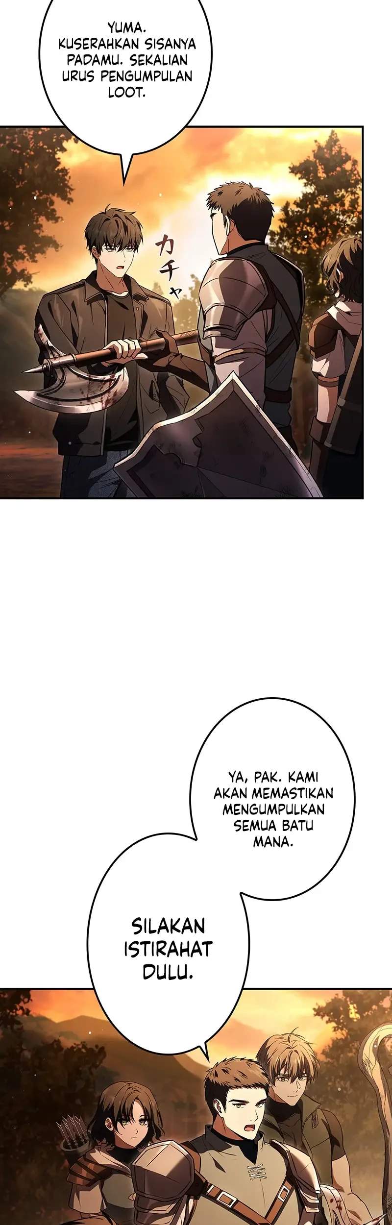 The Saint Levels Up Through Necromancy Chapter 9 - halaman 34