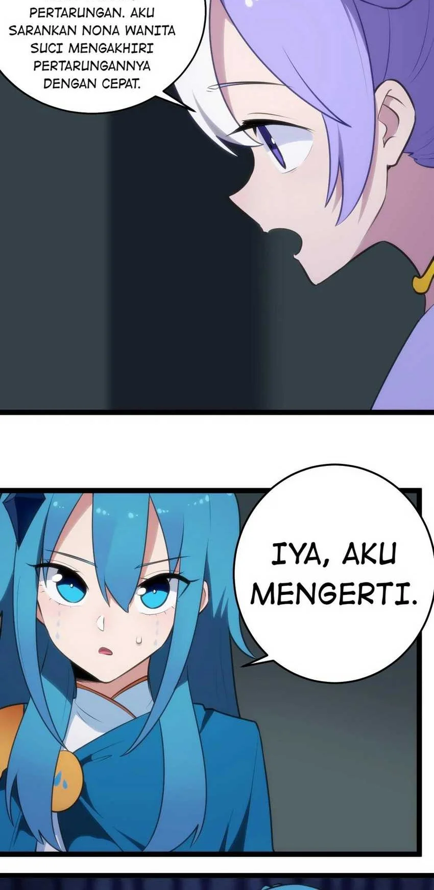 The Saintess Has a Showdown Chapter 58 - halaman 8