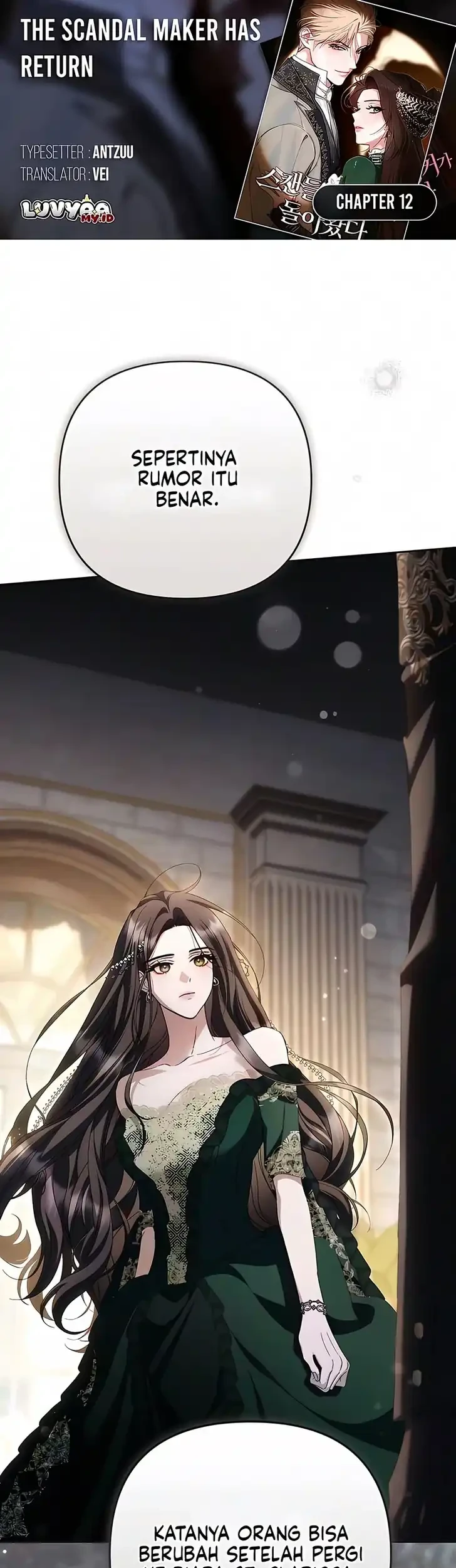 The Scandal Maker Has Returned Chapter 12 - halaman 1