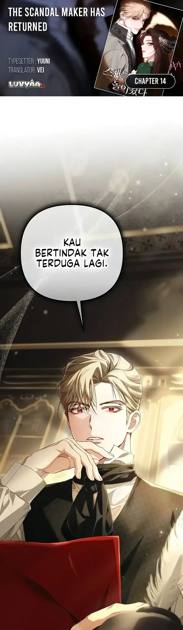 The Scandal Maker Has Returned Chapter 14 - halaman 1