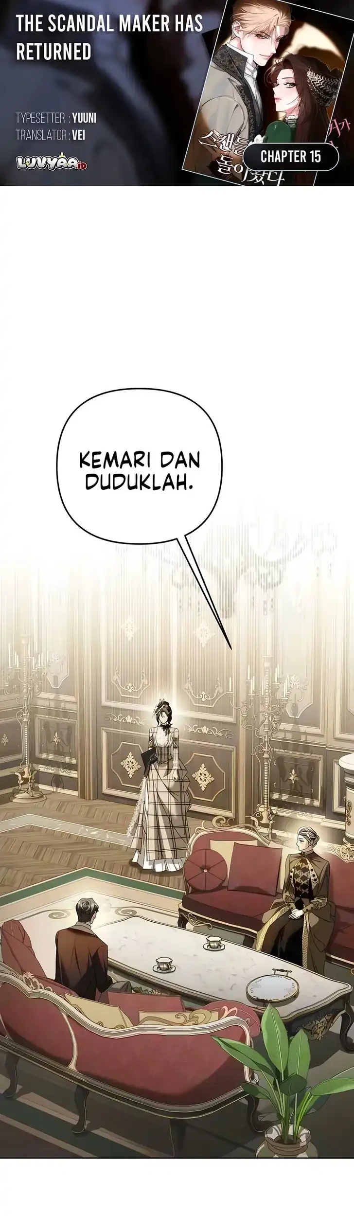 The Scandal Maker Has Returned Chapter 15 - halaman 1