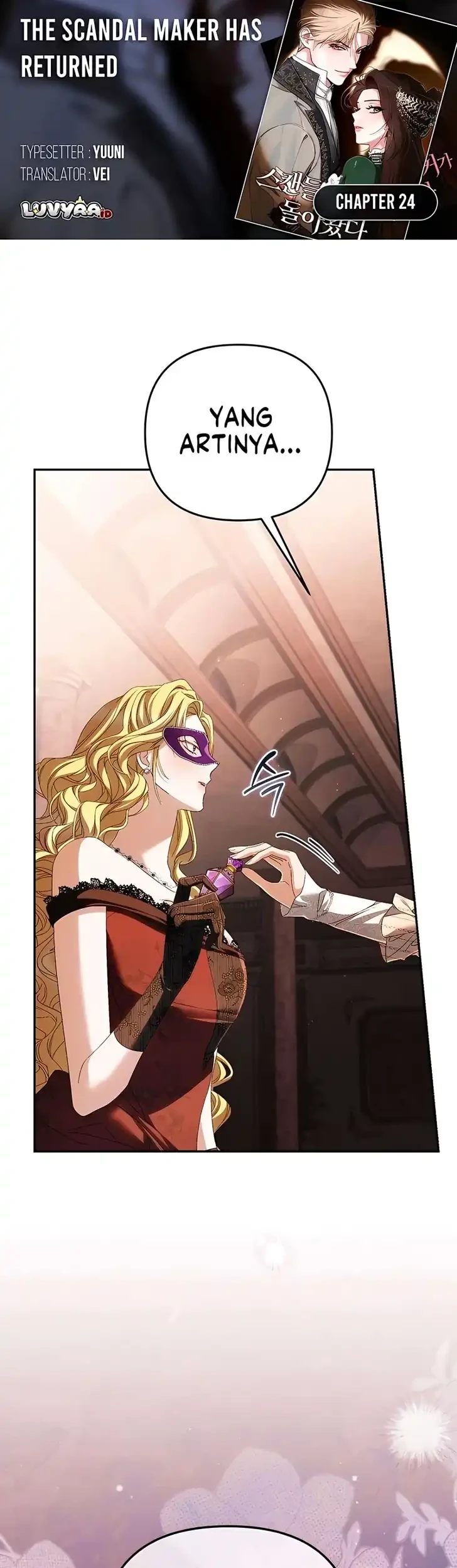 The Scandal Maker Has Returned Chapter 24 - halaman 1