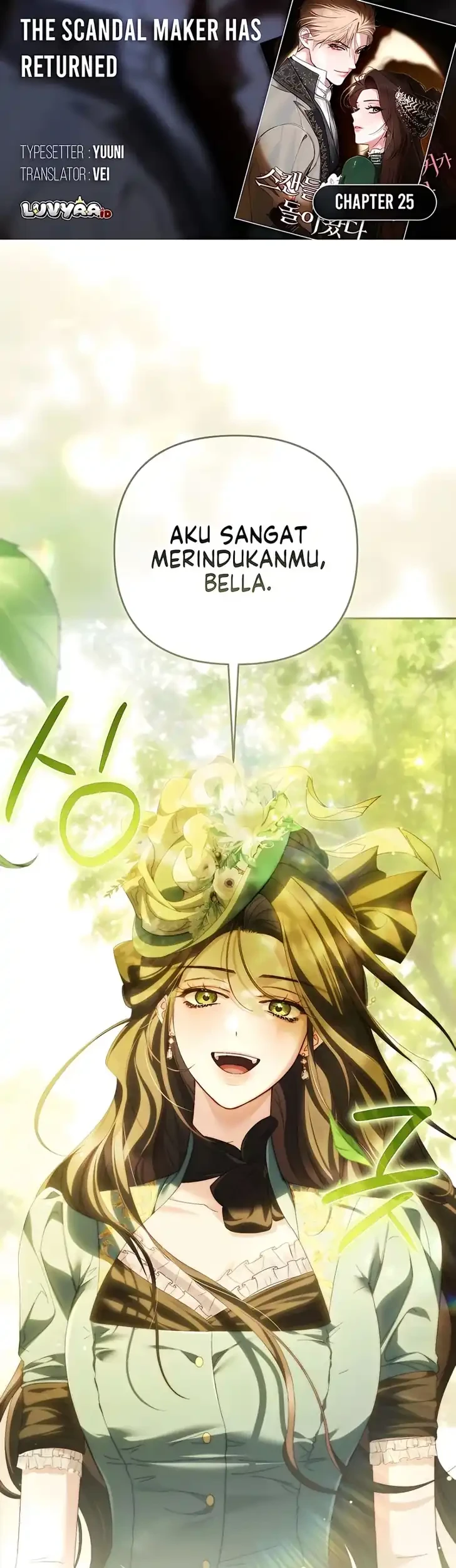 The Scandal Maker Has Returned Chapter 25 - halaman 1