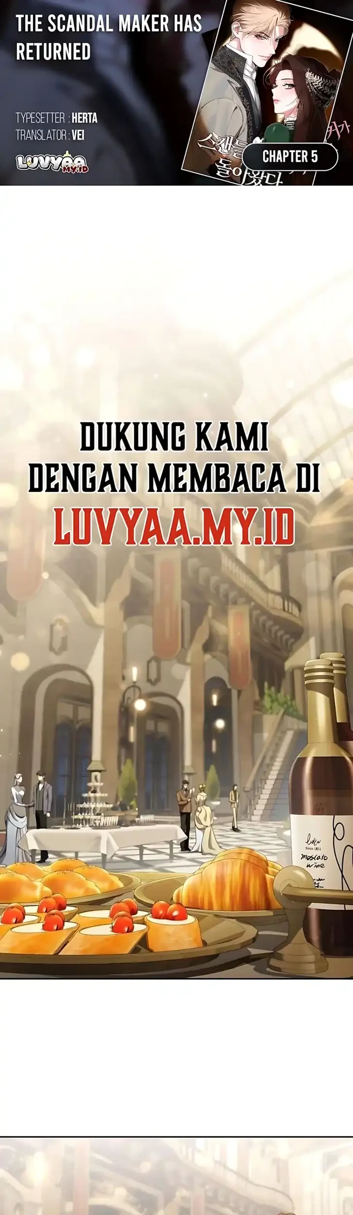 The Scandal Maker Has Returned Chapter 5 - halaman 1