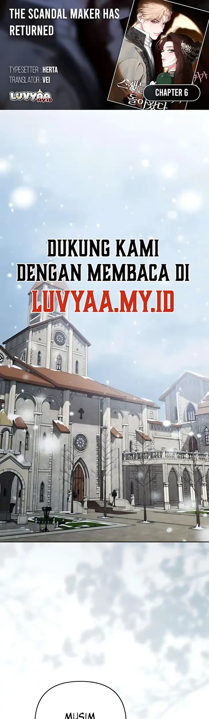 The Scandal Maker Has Returned Chapter 6 - halaman 1