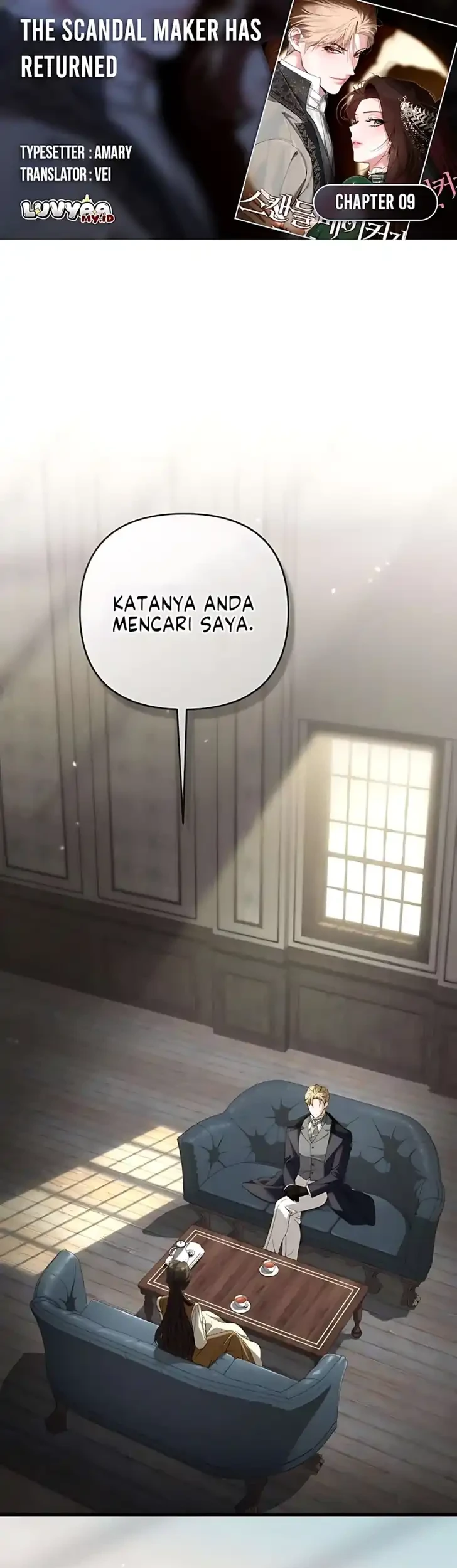 The Scandal Maker Has Returned Chapter 9 - halaman 1