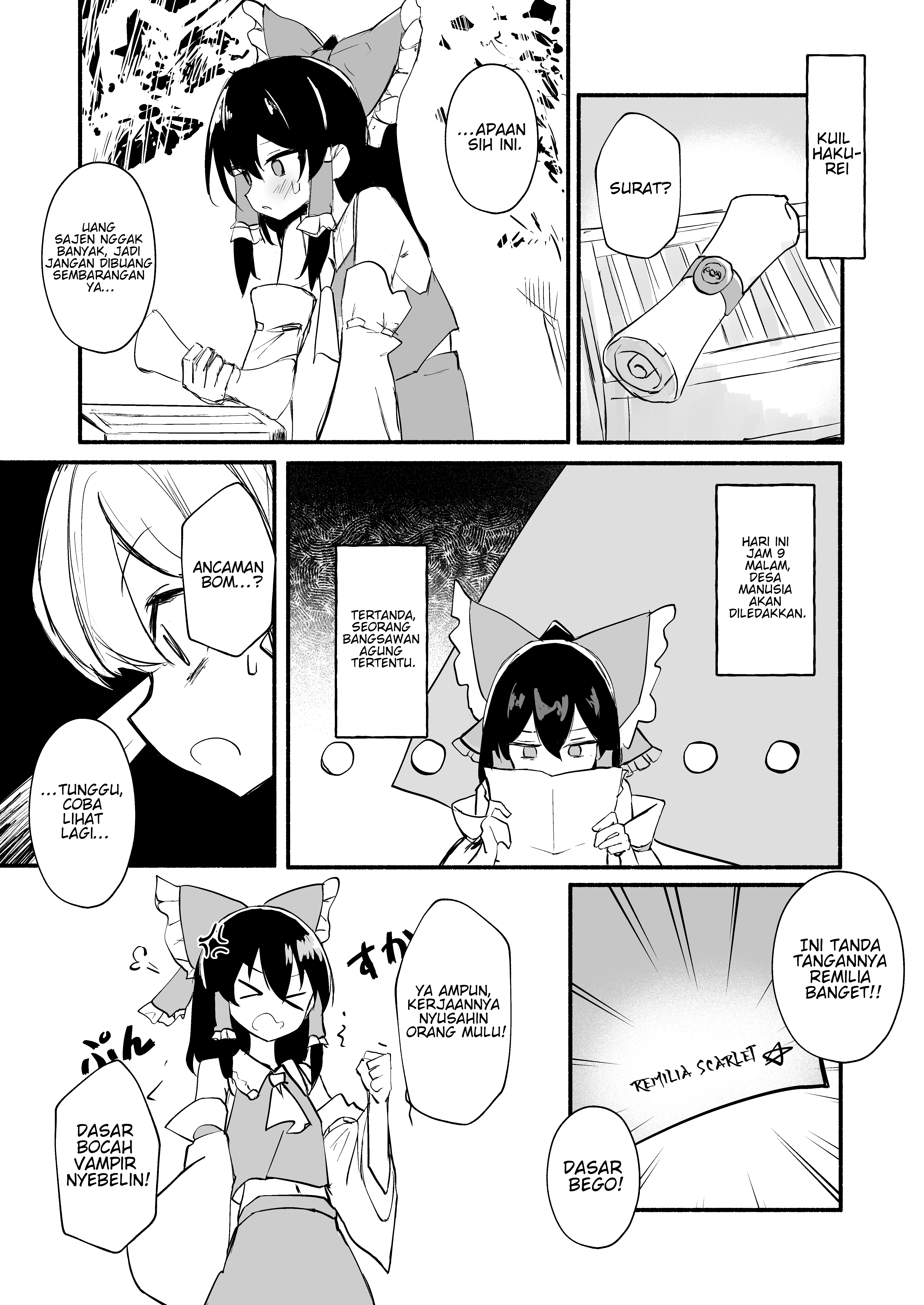 The Scarlet Devil Mansion Is NOT Going to Explode Today! Chapter 0 - halaman 5
