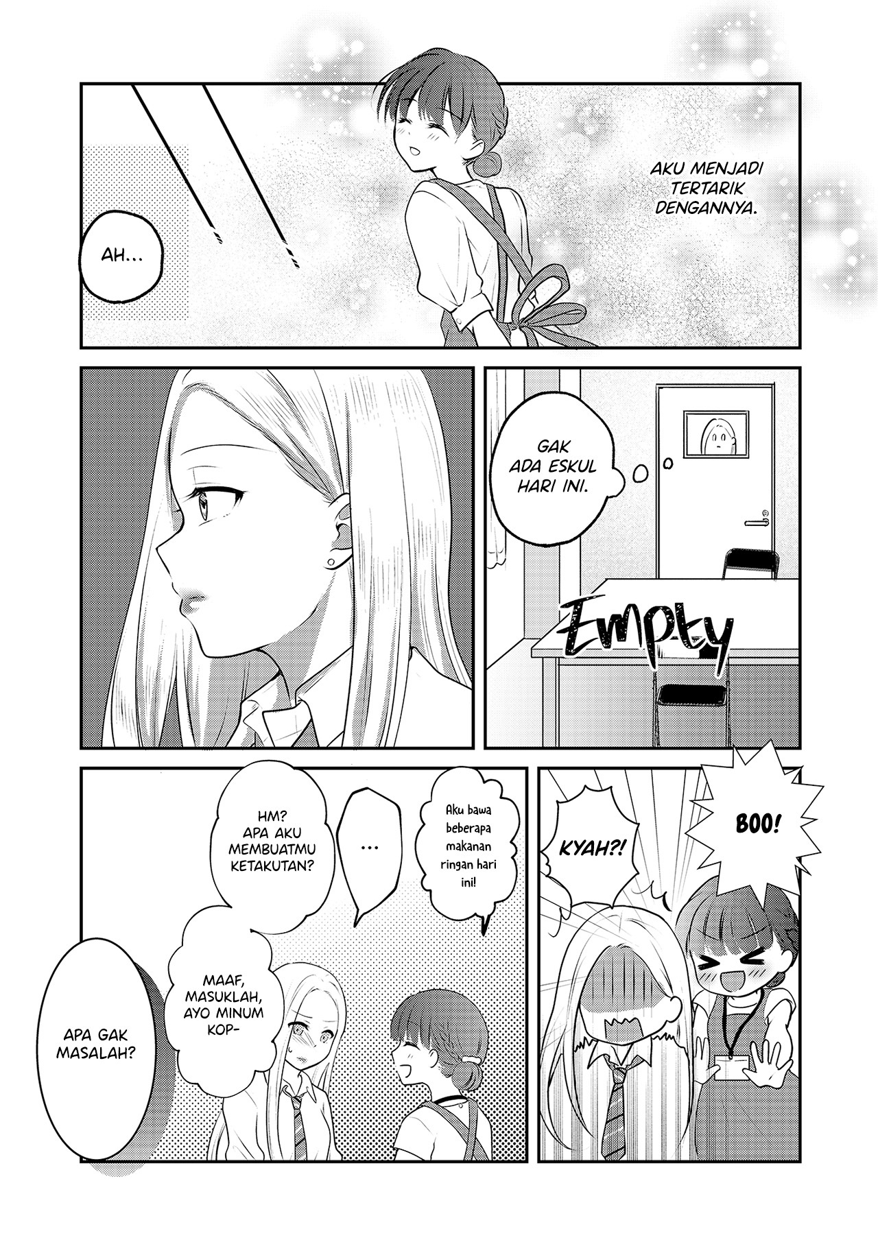 The School Librarian and the High School Girl Chapter 0 - halaman 12