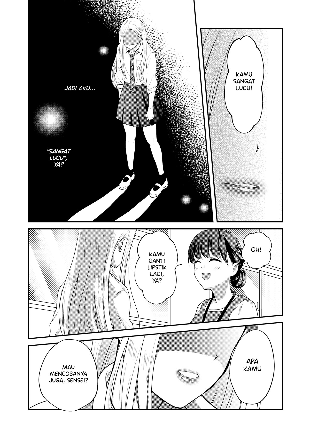 The School Librarian and the High School Girl Chapter 0 - halaman 14