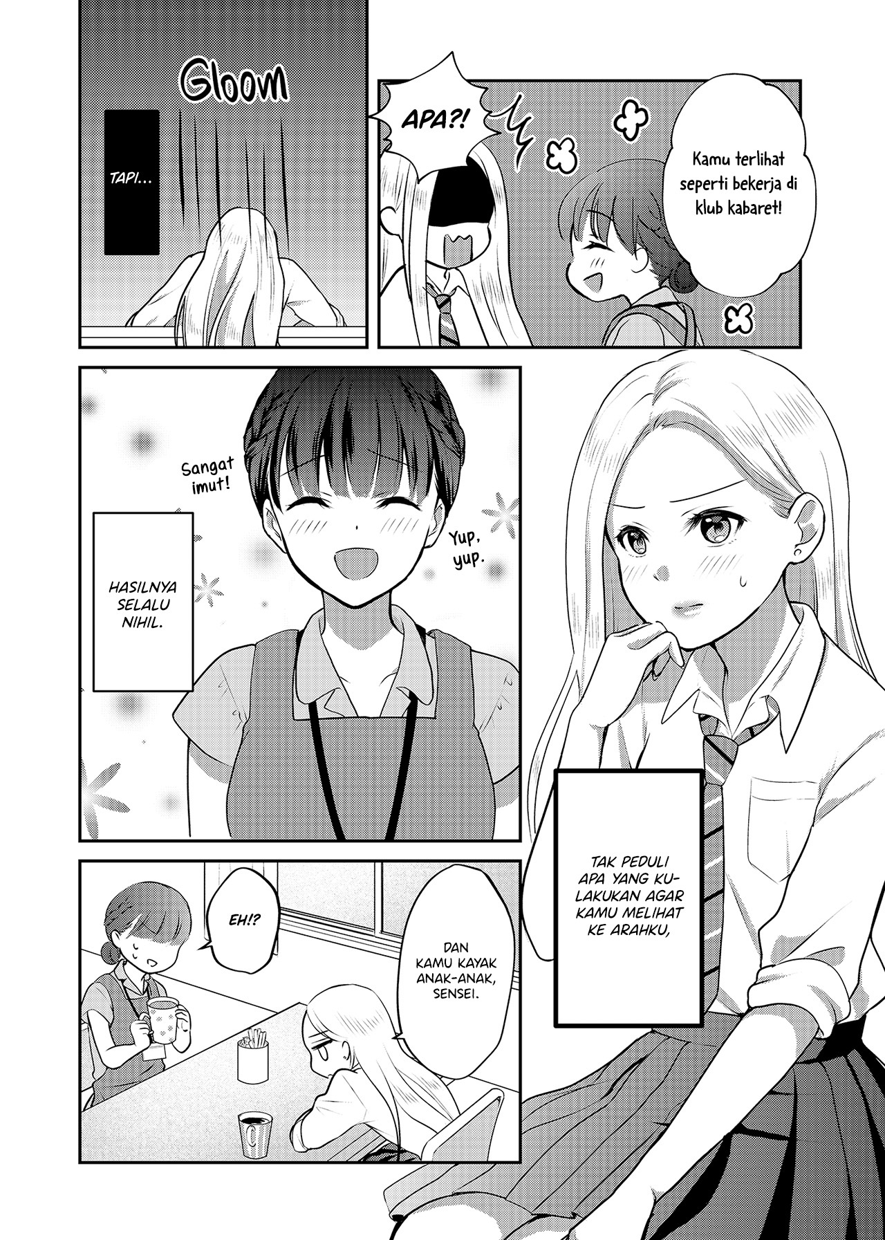 The School Librarian and the High School Girl Chapter 0 - halaman 4