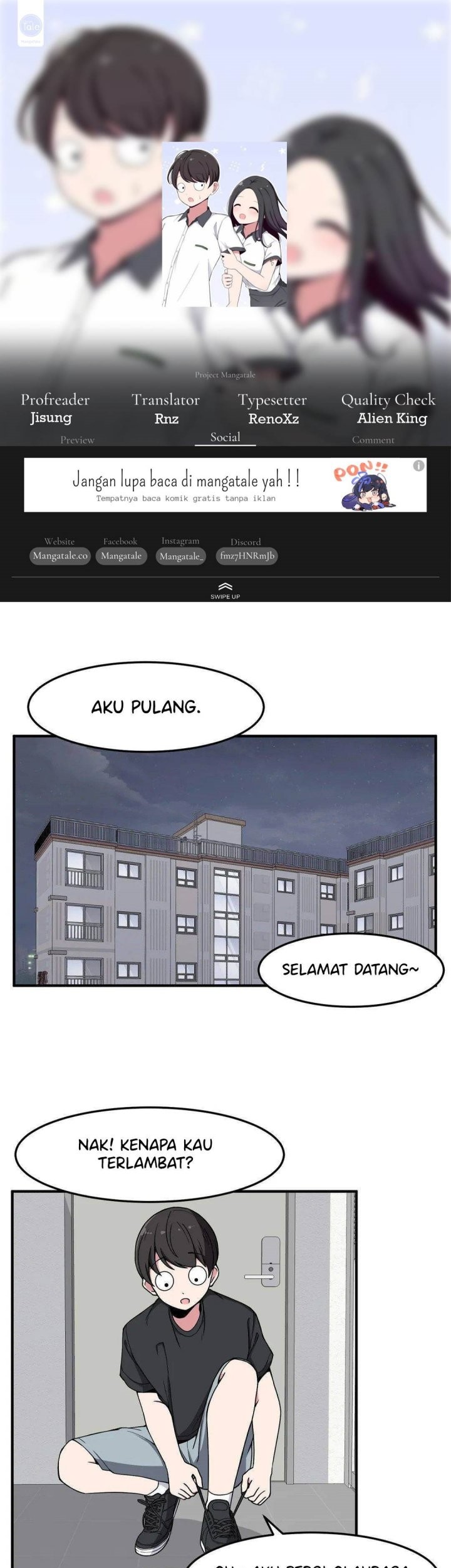 The Secret of the Partner Next to You Chapter 13 - halaman 1
