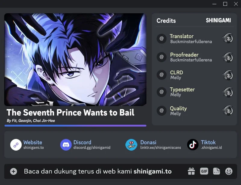 The Seventh Prince Wants to Bail Chapter 4 - halaman 1