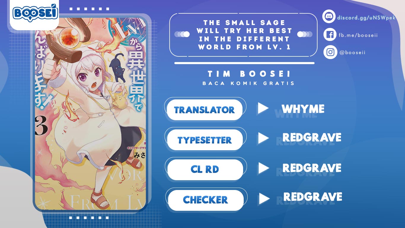 The Small Sage Will Try Her Best in the Different World from Lv. 1! Chapter 24 - halaman 1