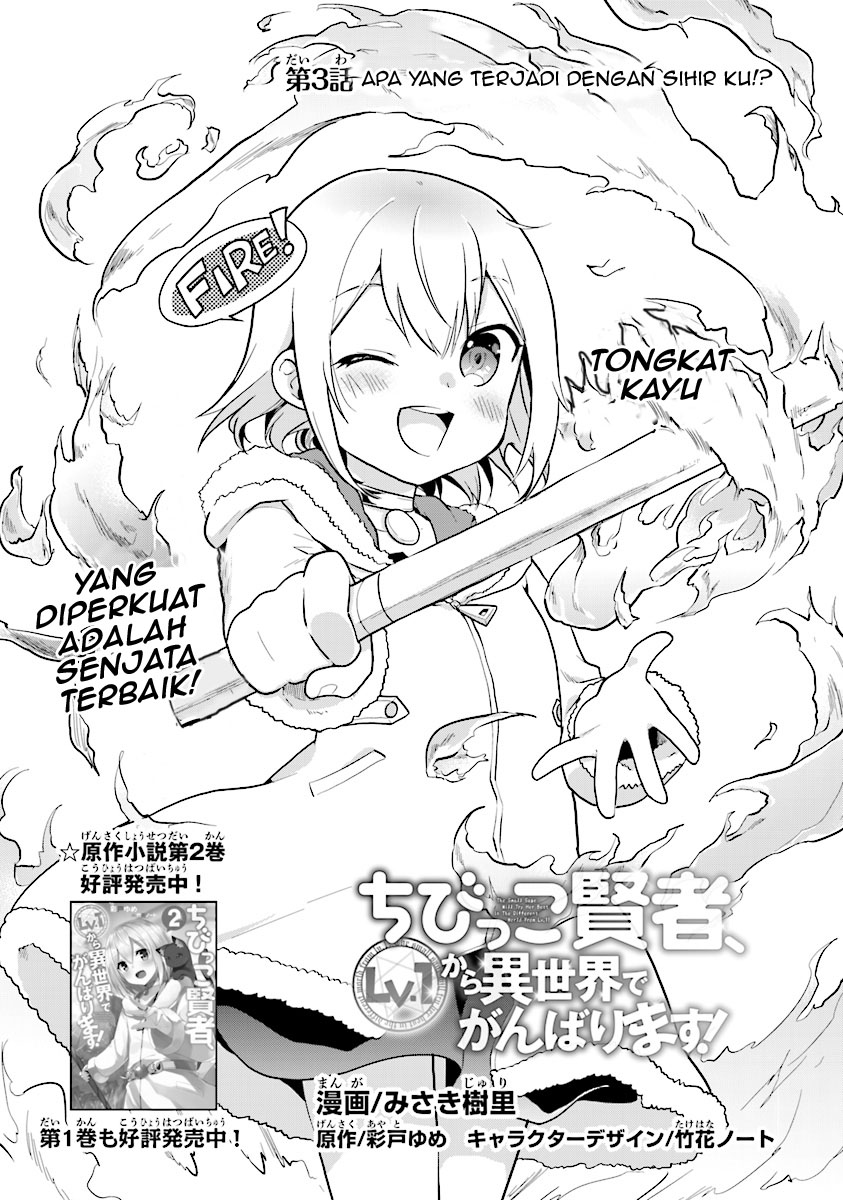 The Small Sage Will Try Her Best in the Different World from Lv. 1! Chapter 3 - halaman 2