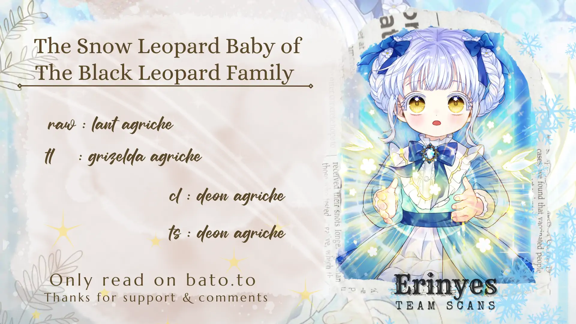 The Snow Leopard Baby of the Black Leopard Family Chapter 5 - halaman 2