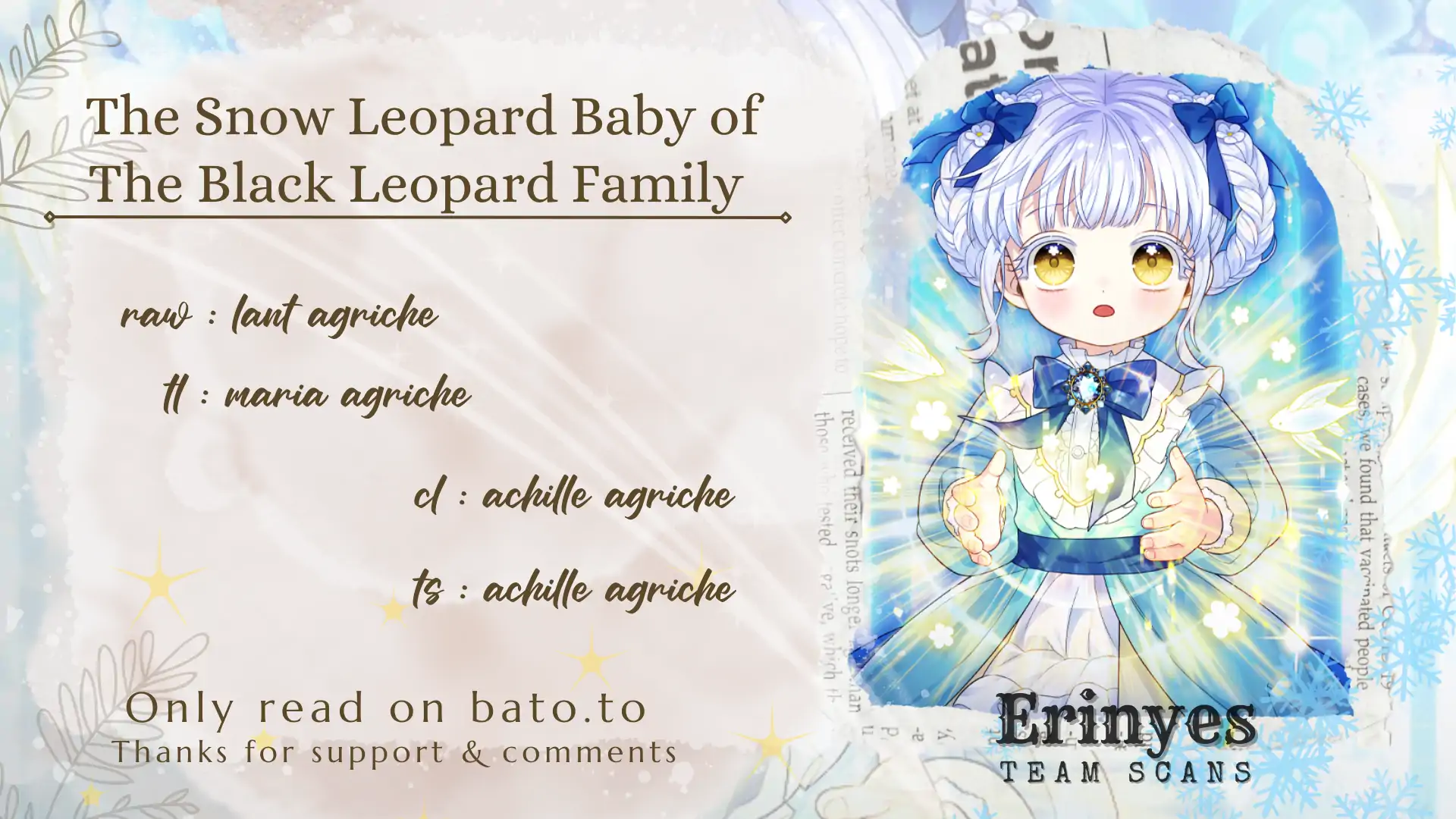 The Snow Leopard Baby of the Black Leopard Family Chapter 6 - halaman 2