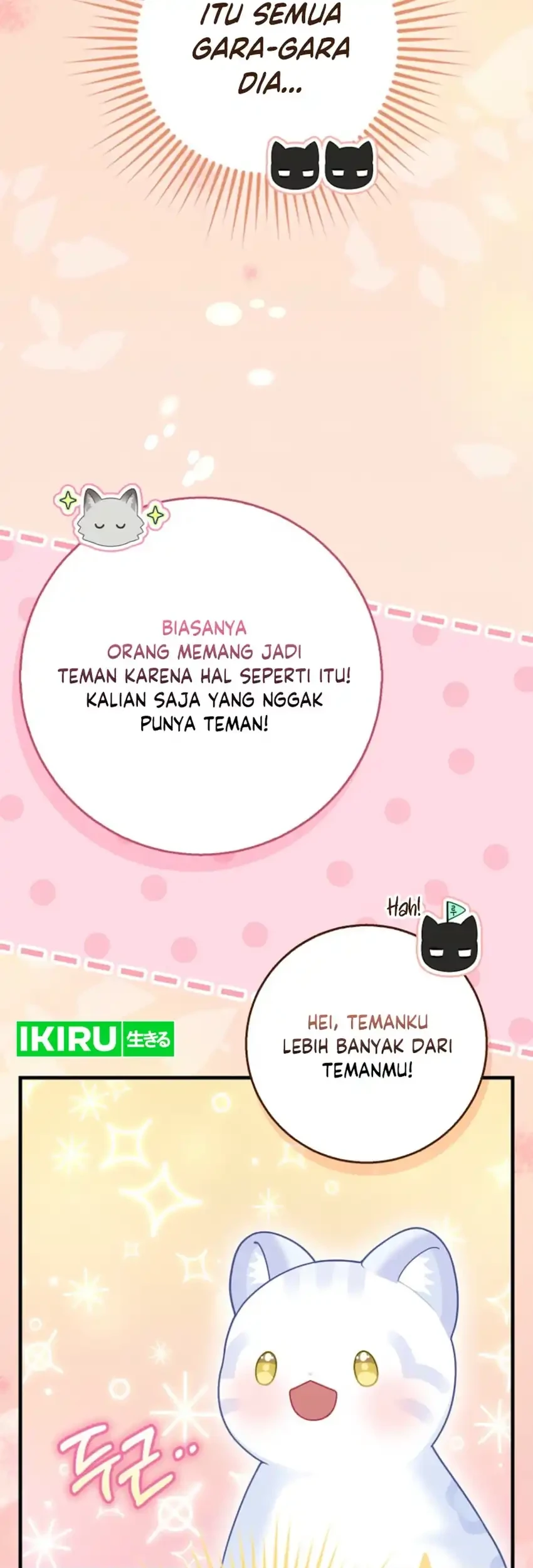 The Snow Leopard Baby of the Black Leopard Family Chapter 64.1 - halaman 11
