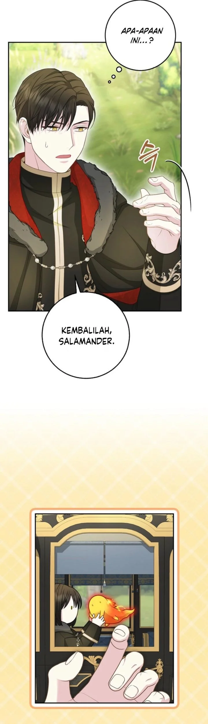 The Snow Leopard Baby of the Black Leopard Family Chapter 65 - halaman 49