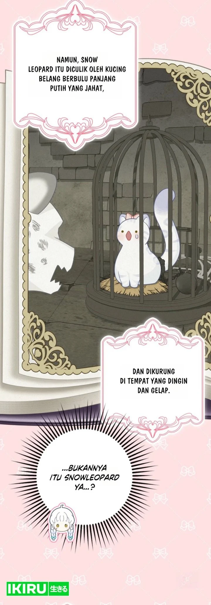 The Snow Leopard Baby of the Black Leopard Family Chapter 67 - halaman 63