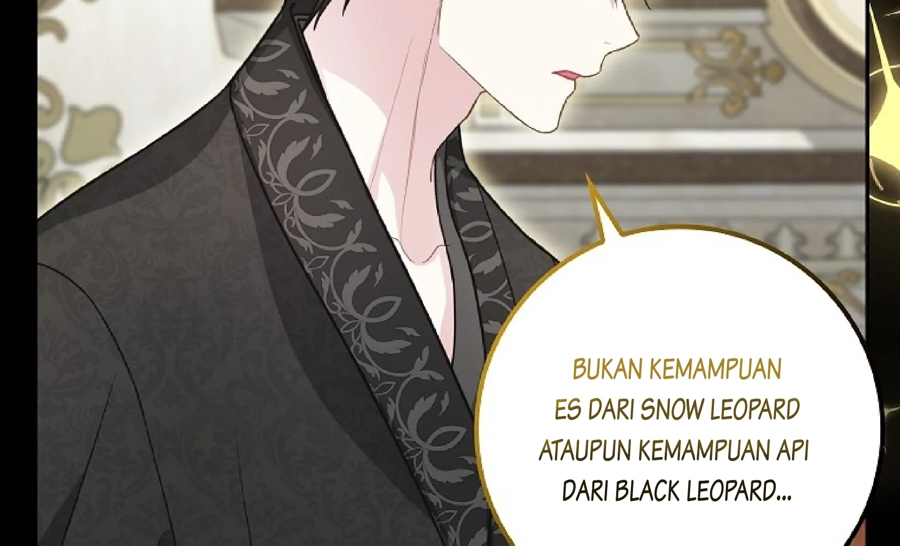 The Snow Leopard Baby of the Black Leopard Family Chapter 7 - halaman 141