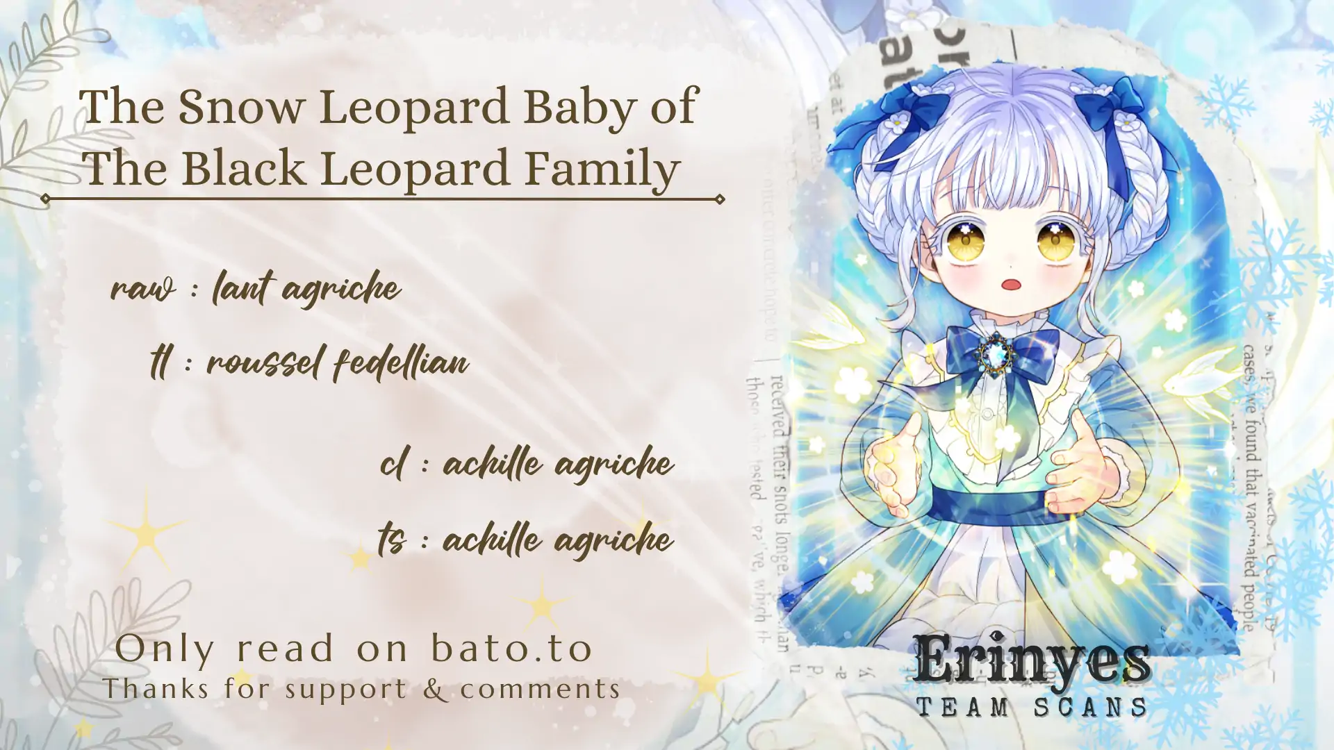 The Snow Leopard Baby of the Black Leopard Family Chapter 7 - halaman 2