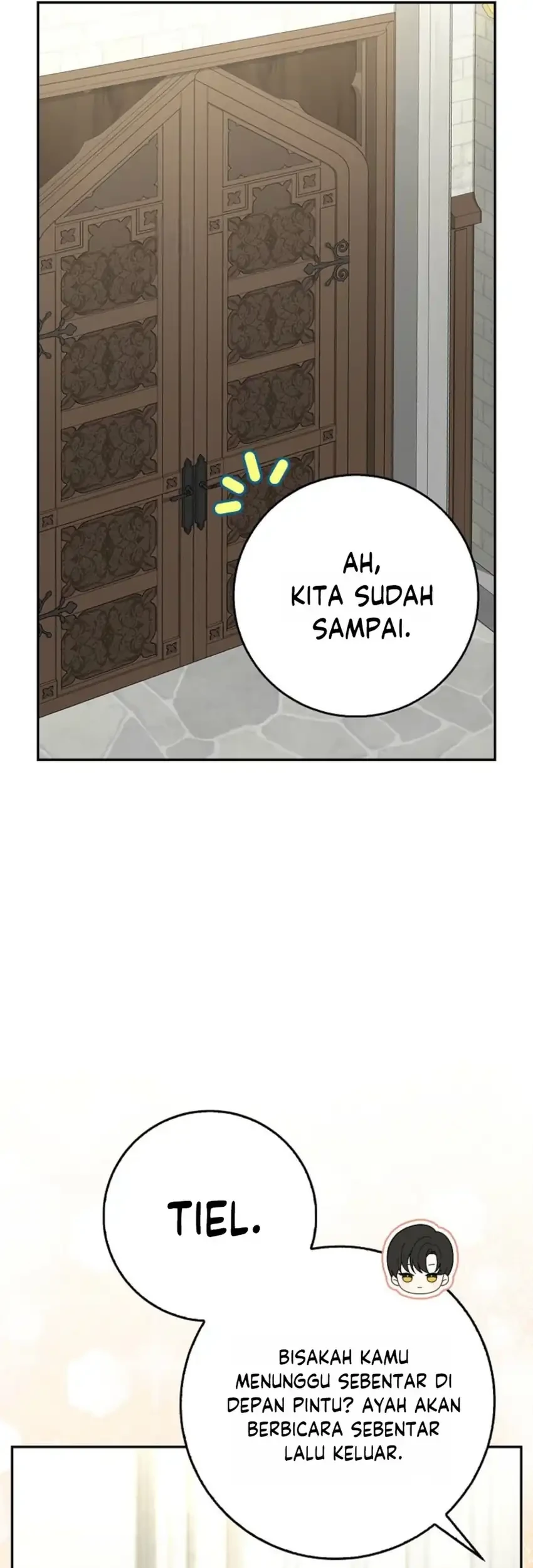 The Snow Leopard Baby of the Black Leopard Family Chapter 70 - halaman 54