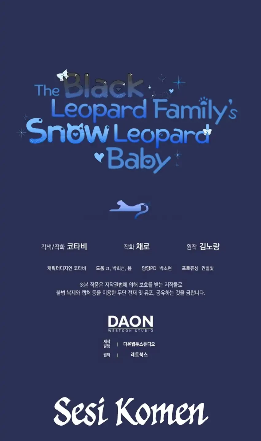 The Snow Leopard Baby of the Black Leopard Family Chapter 70 - halaman 83