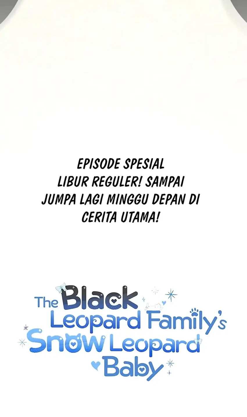 The Snow Leopard Baby of the Black Leopard Family Chapter 72.5 - halaman 17