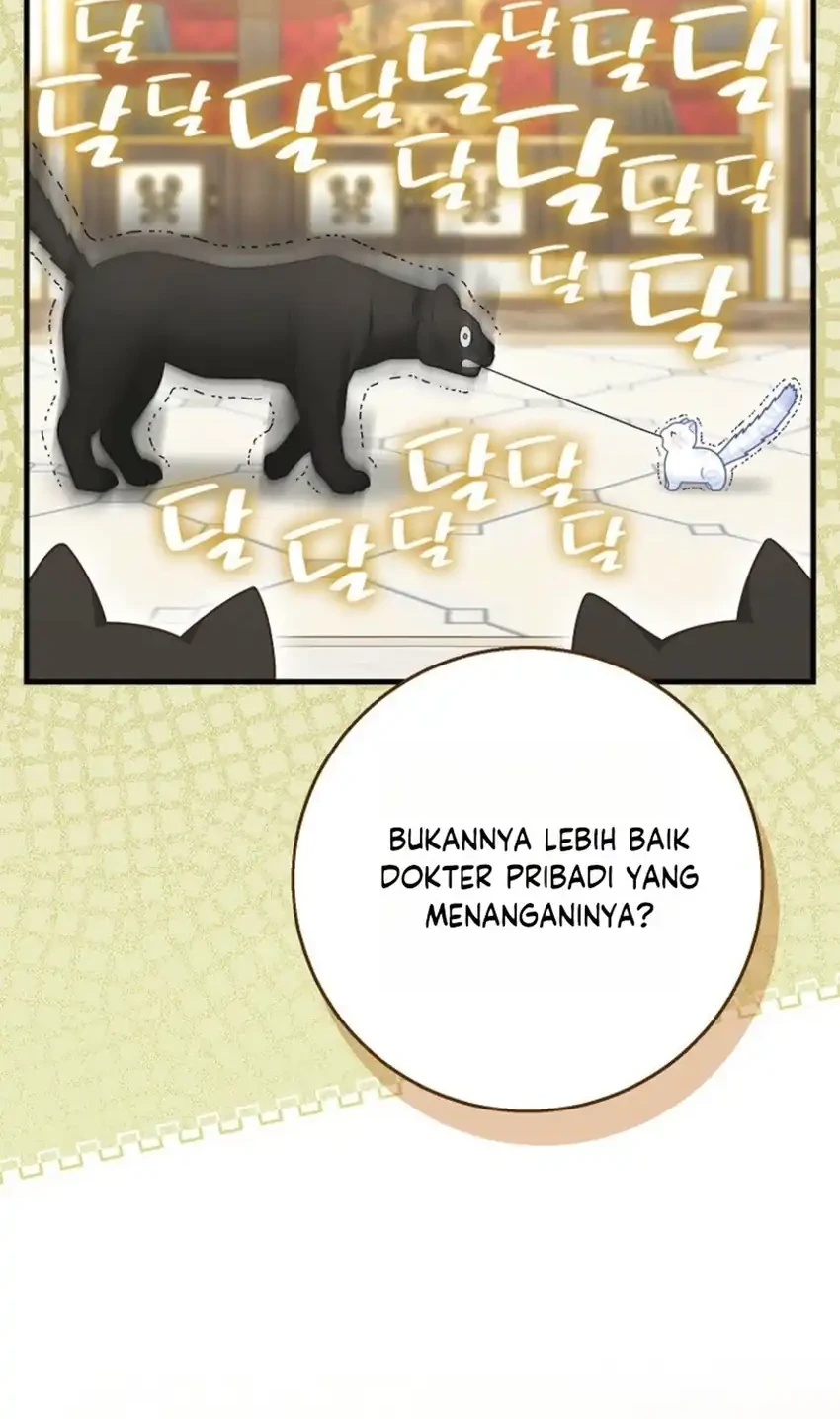 The Snow Leopard Baby of the Black Leopard Family Chapter 76.5 - halaman 1