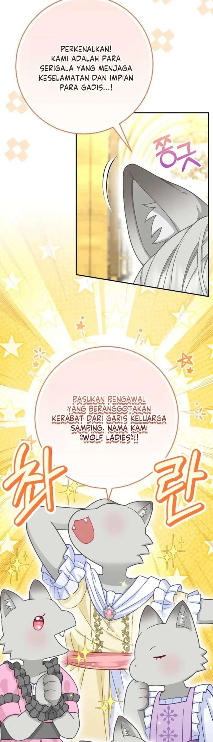 The Snow Leopard Baby of the Black Leopard Family Chapter 76 - halaman 21