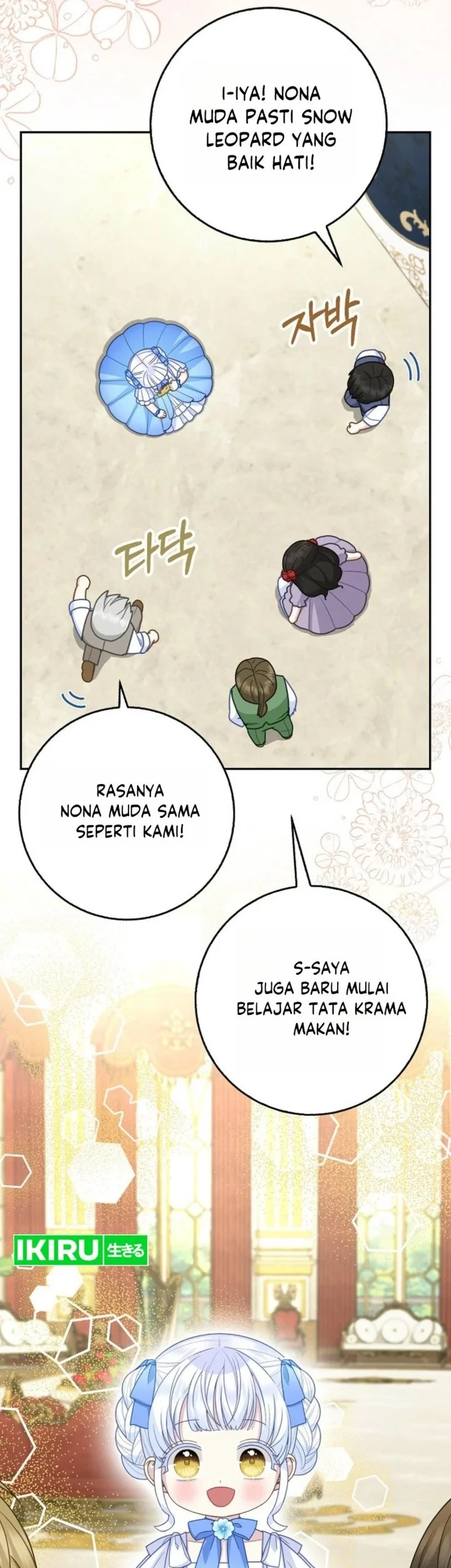 The Snow Leopard Baby of the Black Leopard Family Chapter 76 - halaman 60