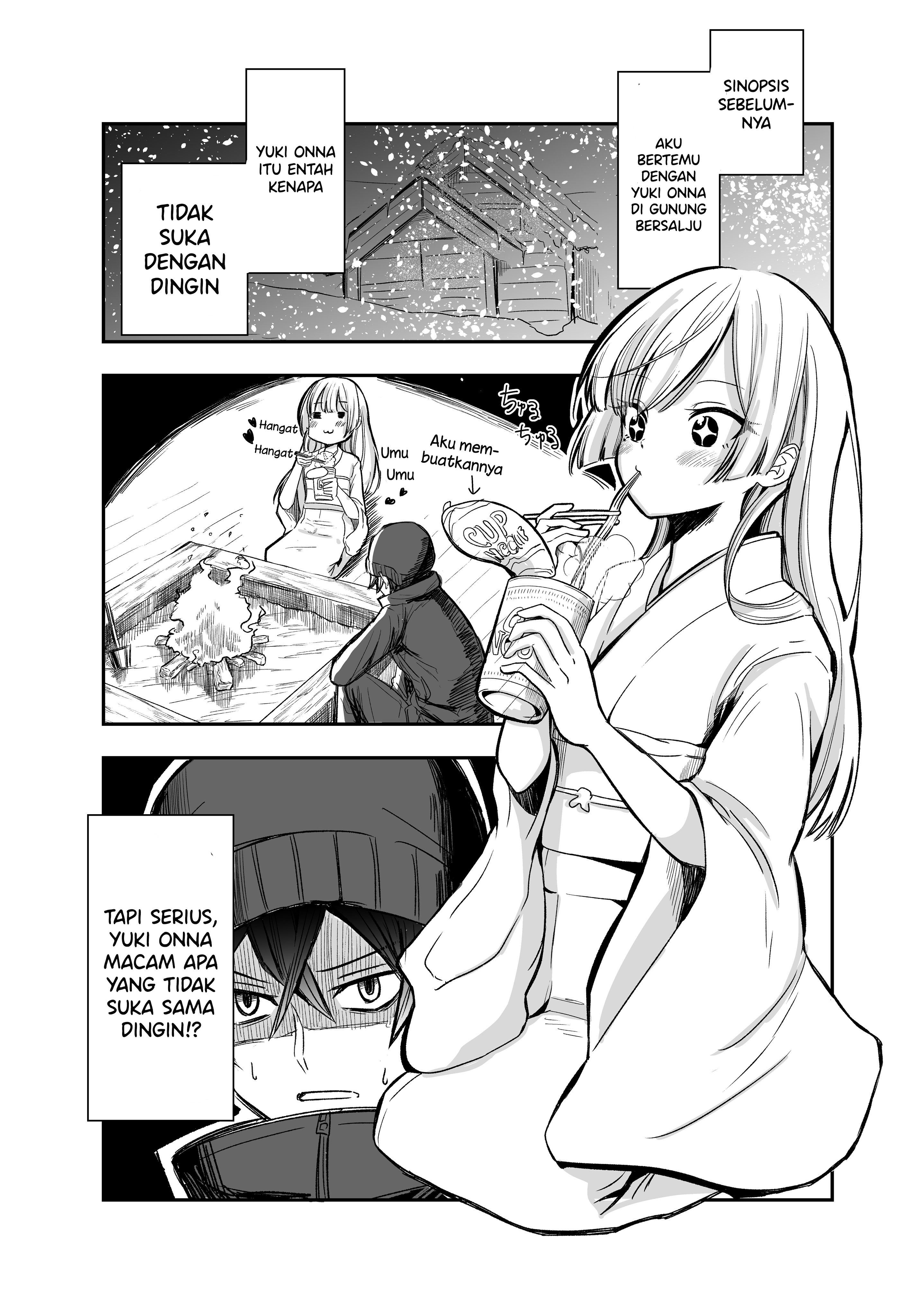 The Snow Woman Hates the Cold! Chapter 2 - halaman 1