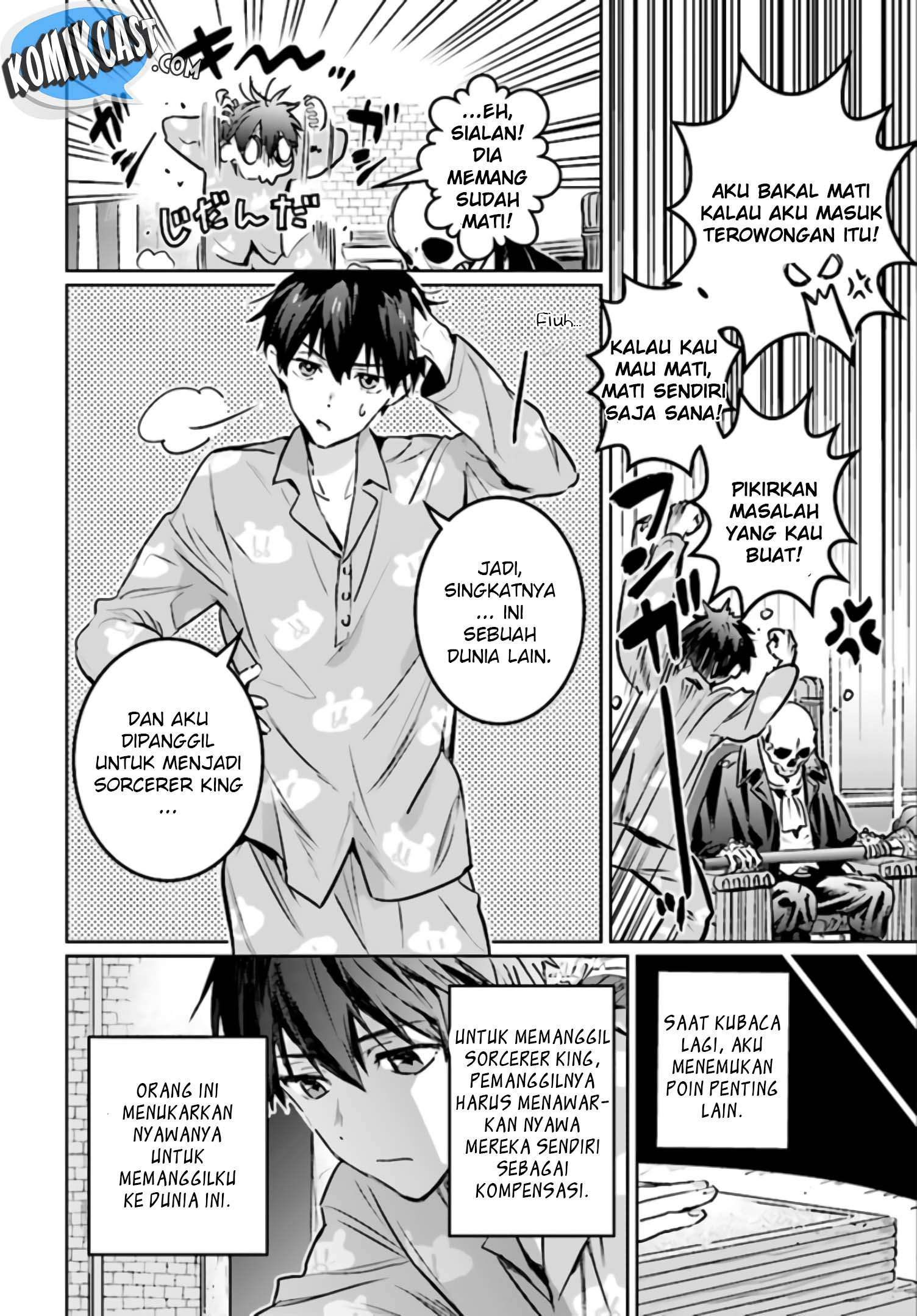 The Sorcerer King of Destruction and the Golem of the Barbarian Queen Chapter 1 - halaman 28