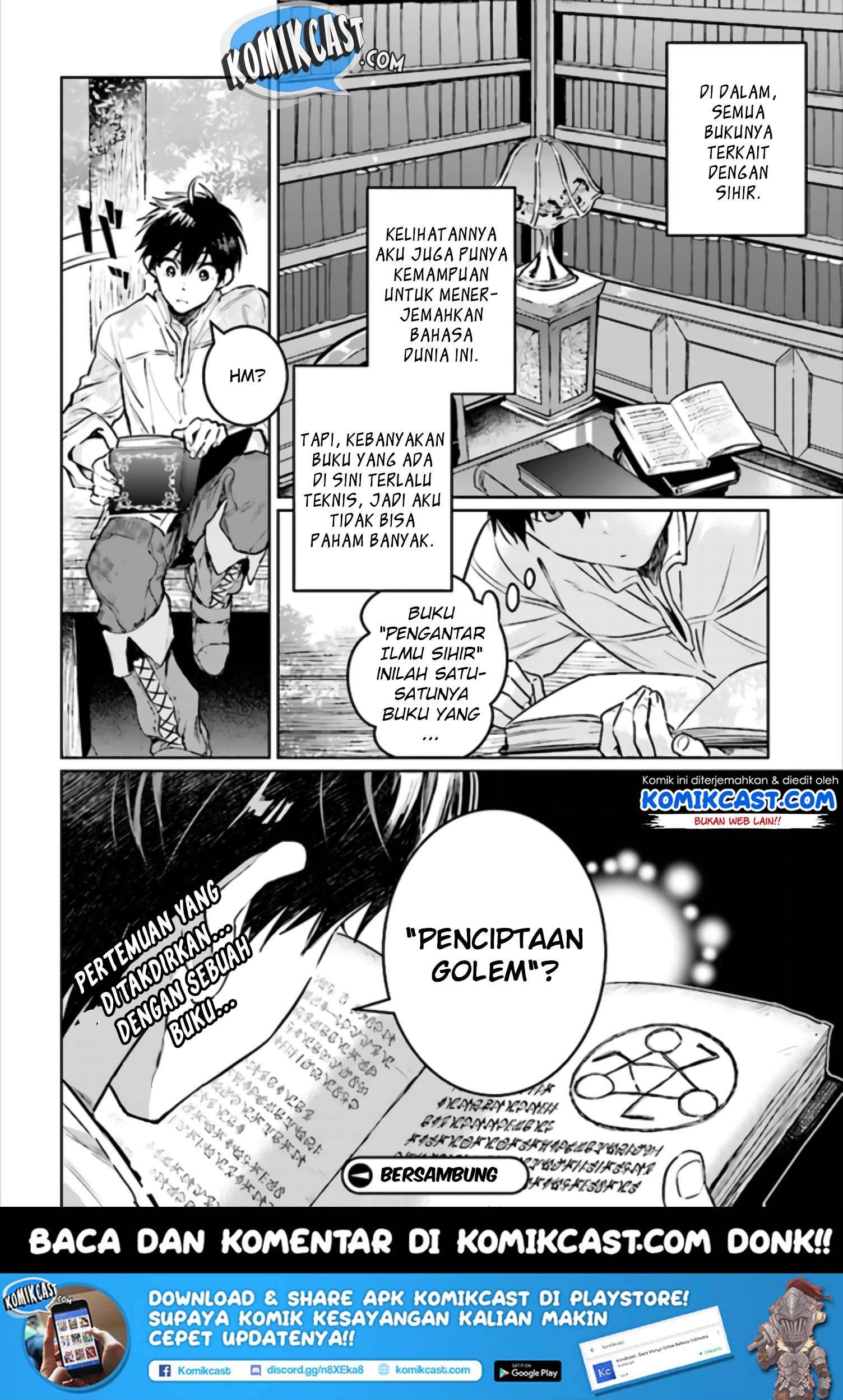The Sorcerer King of Destruction and the Golem of the Barbarian Queen Chapter 1 - halaman 34