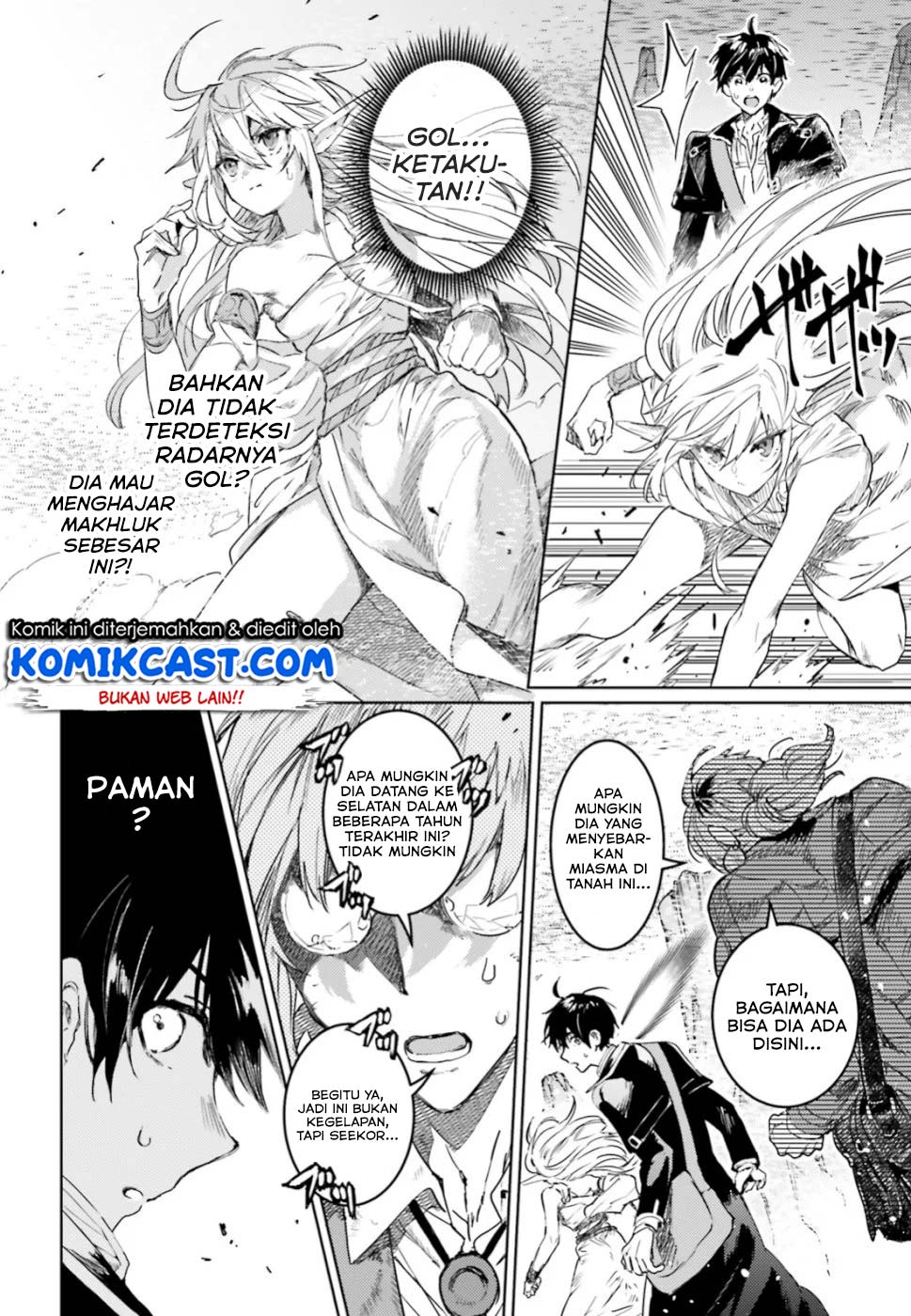 The Sorcerer King of Destruction and the Golem of the Barbarian Queen Chapter 10.1 - halaman 2