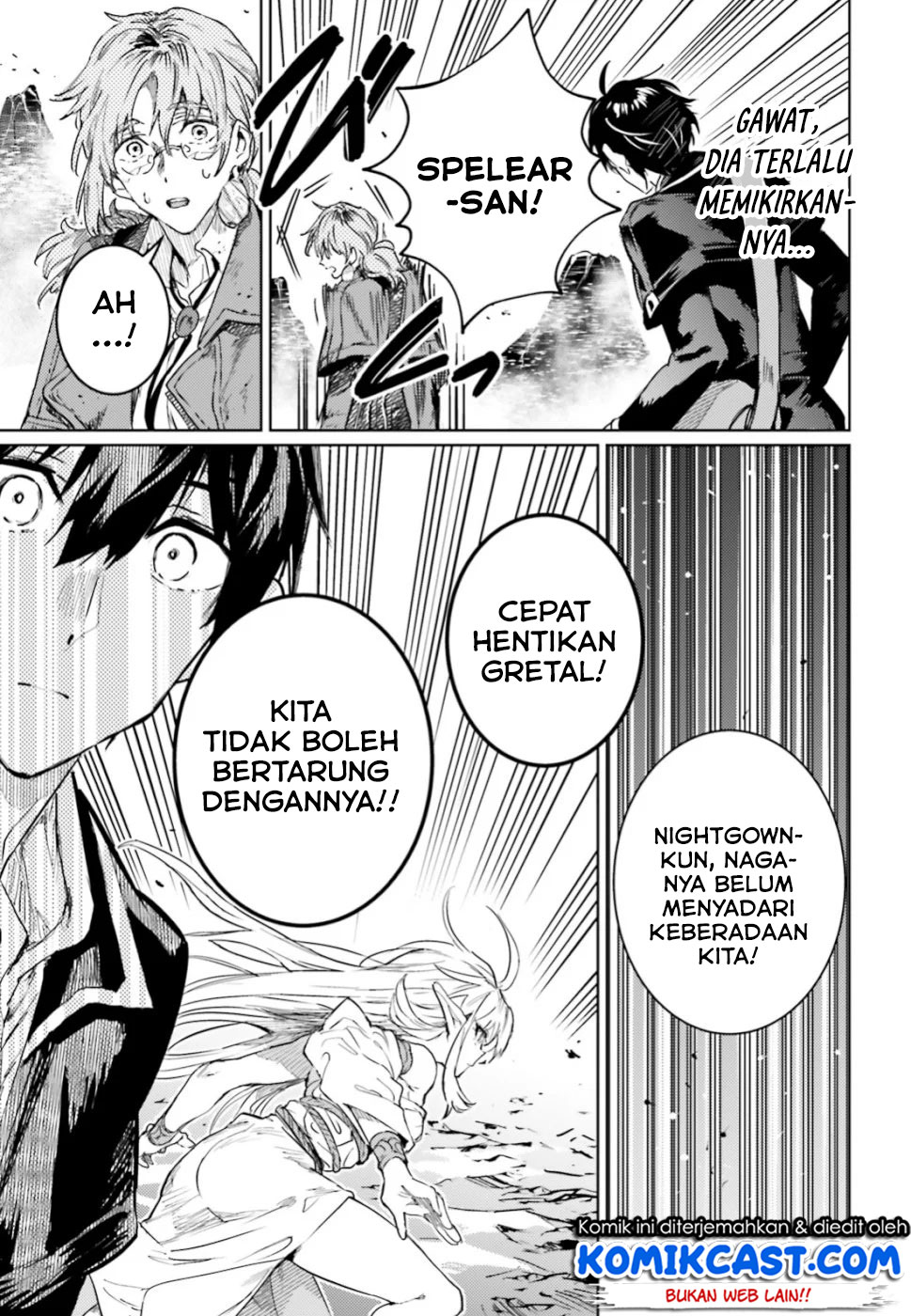 The Sorcerer King of Destruction and the Golem of the Barbarian Queen Chapter 10.1 - halaman 3
