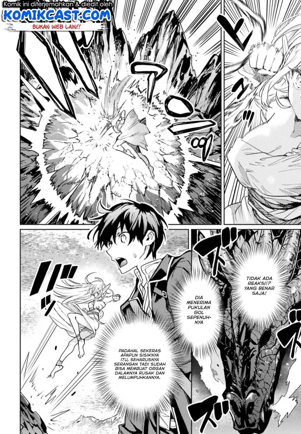 The Sorcerer King of Destruction and the Golem of the Barbarian Queen Chapter 10.2 - halaman 1