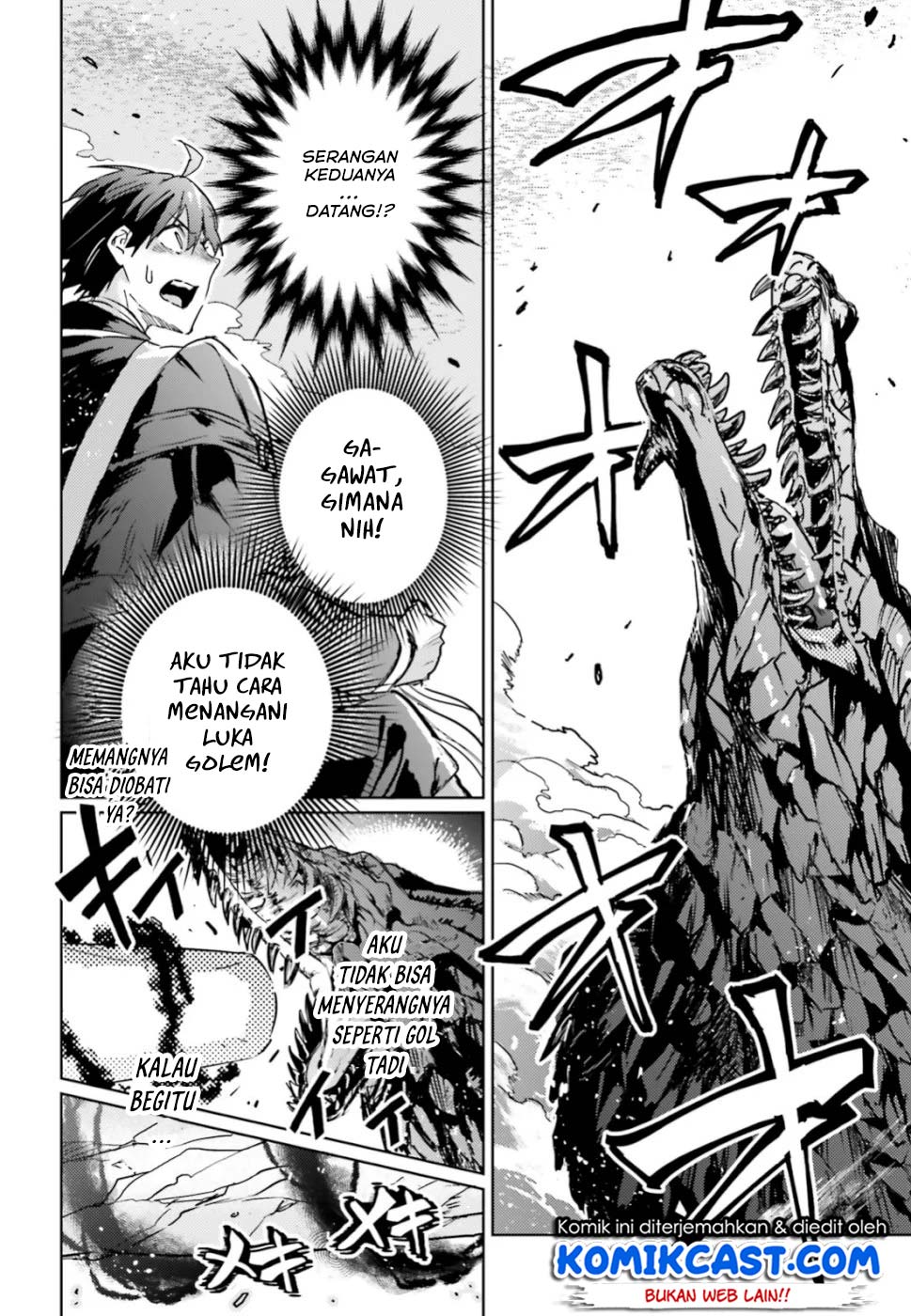 The Sorcerer King of Destruction and the Golem of the Barbarian Queen Chapter 11.1 - halaman 2
