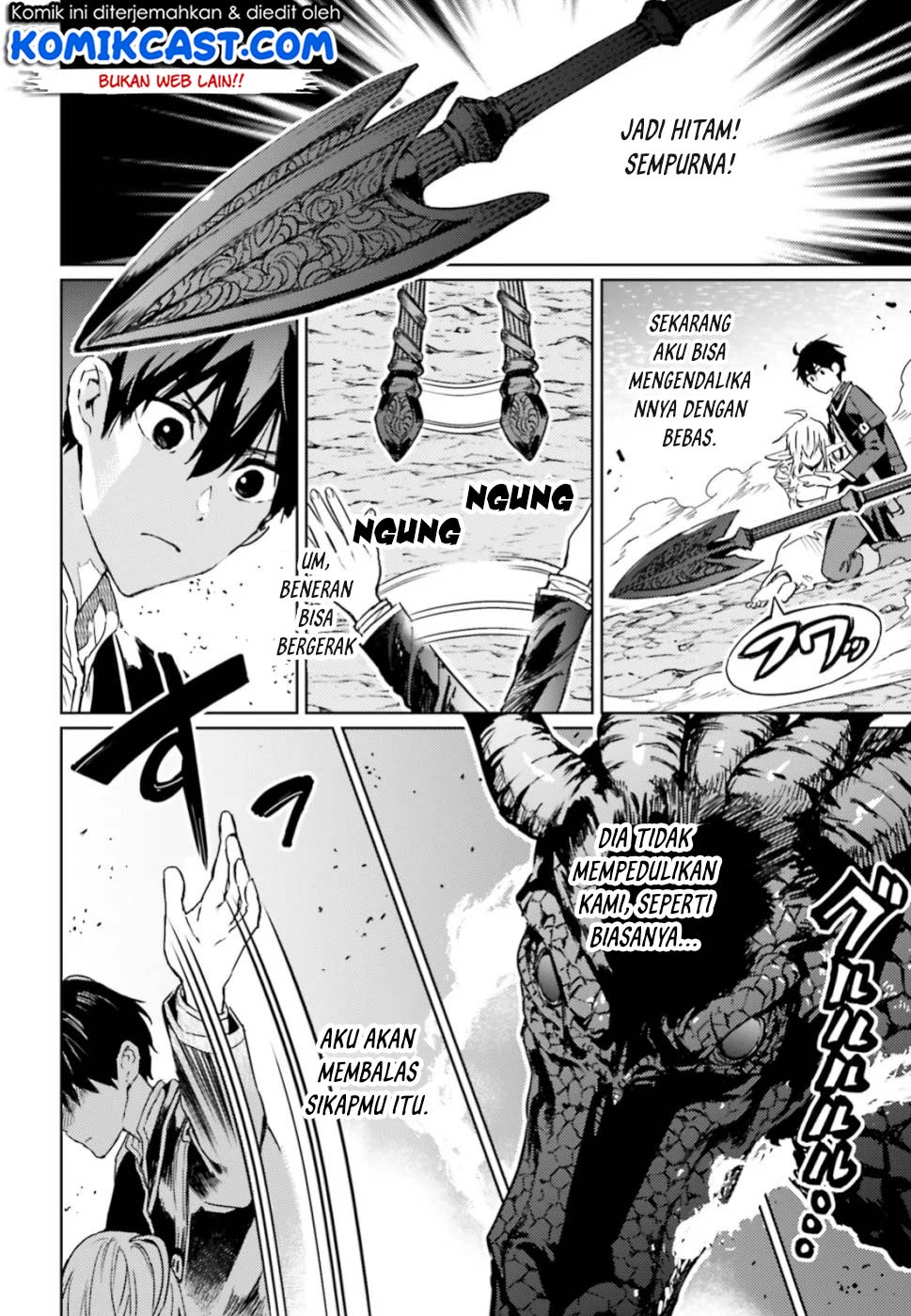 The Sorcerer King of Destruction and the Golem of the Barbarian Queen Chapter 11.2 - halaman 1