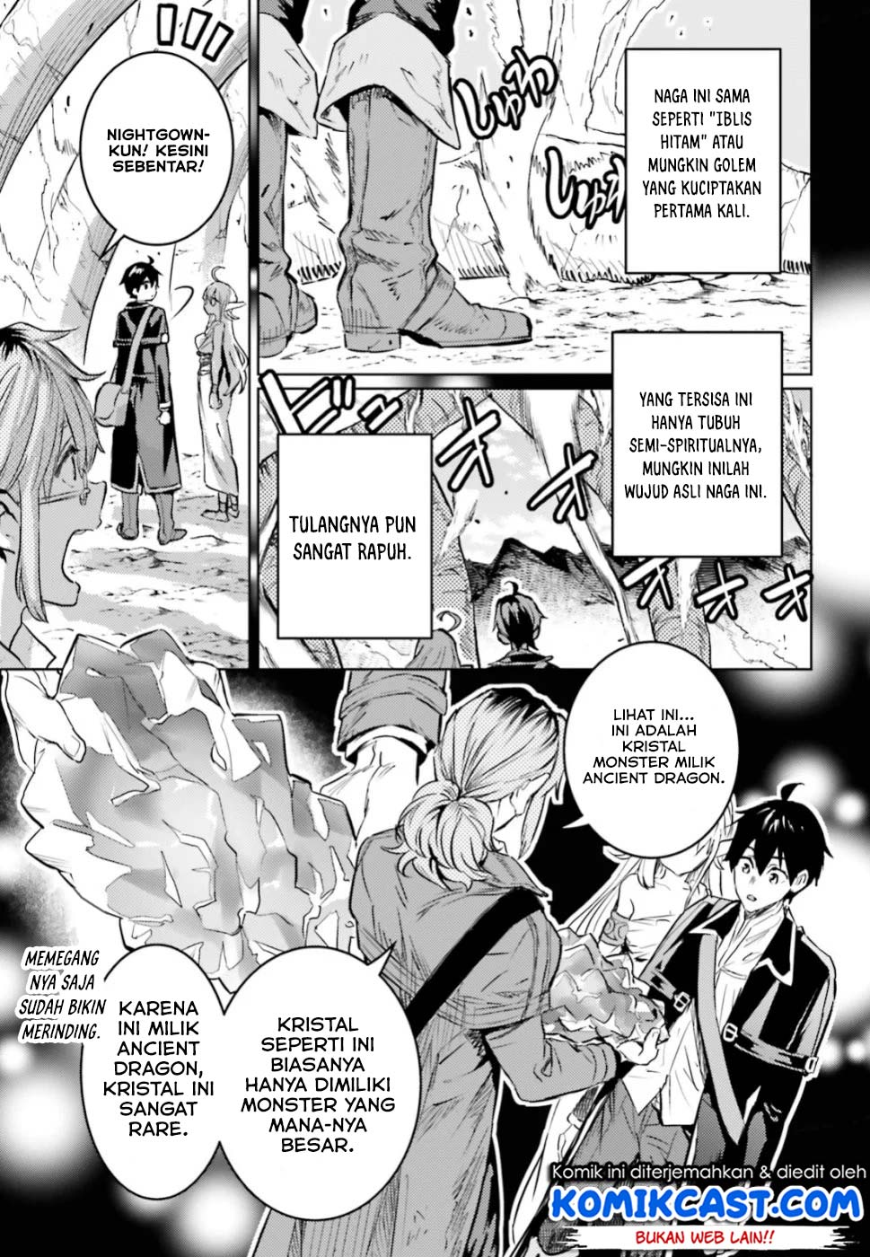 The Sorcerer King of Destruction and the Golem of the Barbarian Queen Chapter 12.3 - halaman 5
