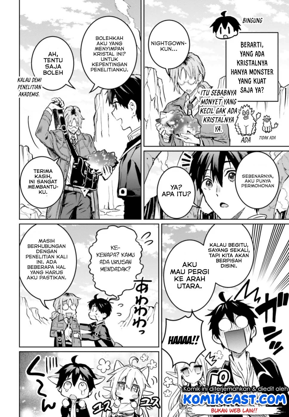 The Sorcerer King of Destruction and the Golem of the Barbarian Queen Chapter 12.3 - halaman 6