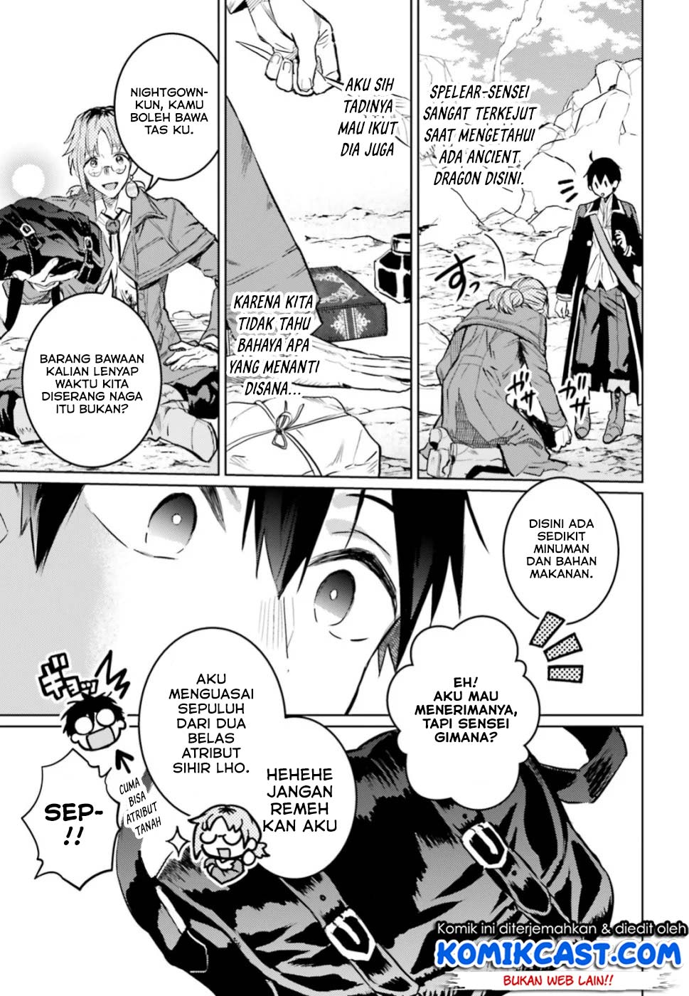 The Sorcerer King of Destruction and the Golem of the Barbarian Queen Chapter 12.3 - halaman 7