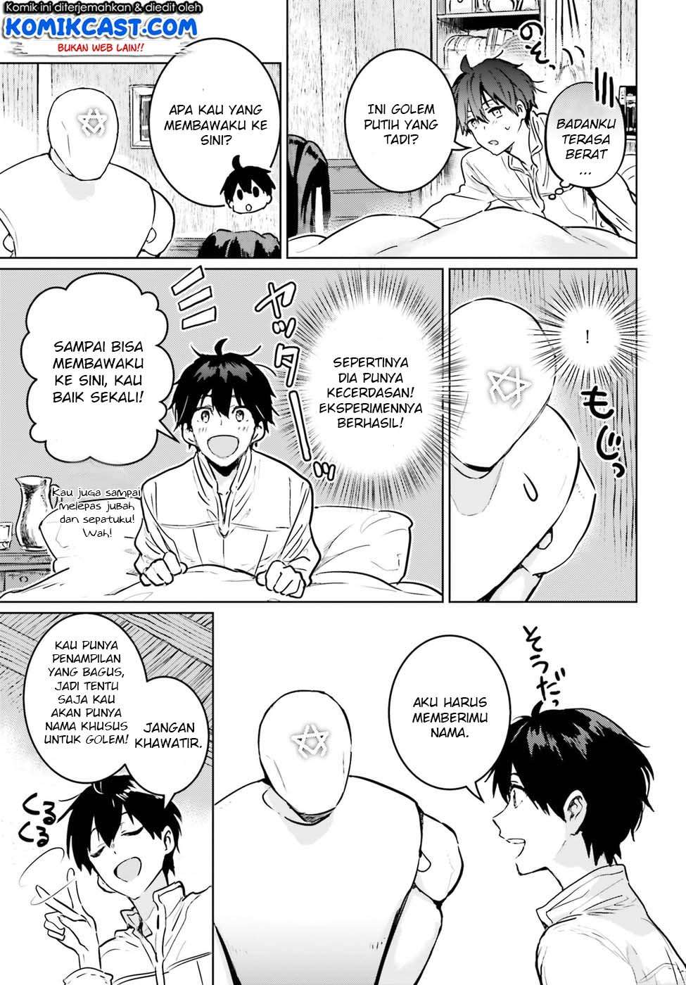 The Sorcerer King of Destruction and the Golem of the Barbarian Queen Chapter 2 - halaman 14