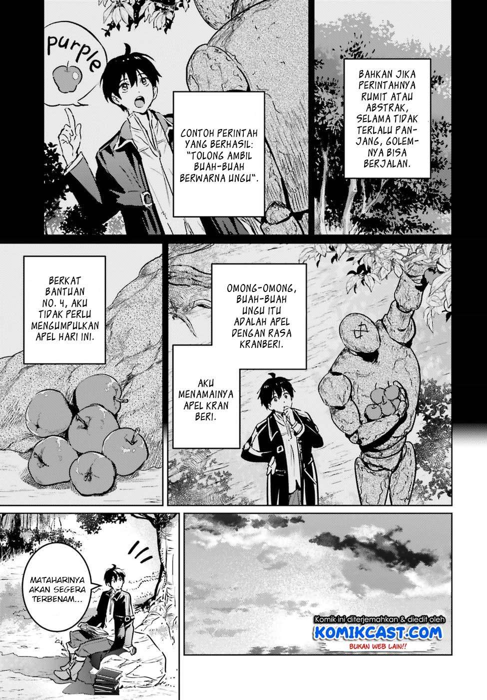 The Sorcerer King of Destruction and the Golem of the Barbarian Queen Chapter 2 - halaman 4