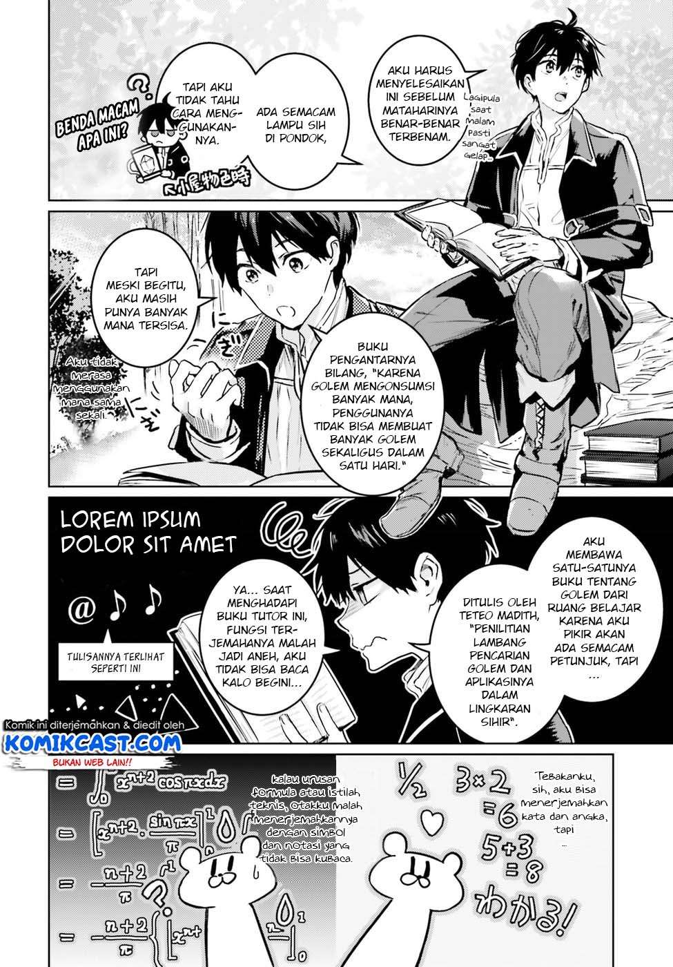 The Sorcerer King of Destruction and the Golem of the Barbarian Queen Chapter 2 - halaman 5